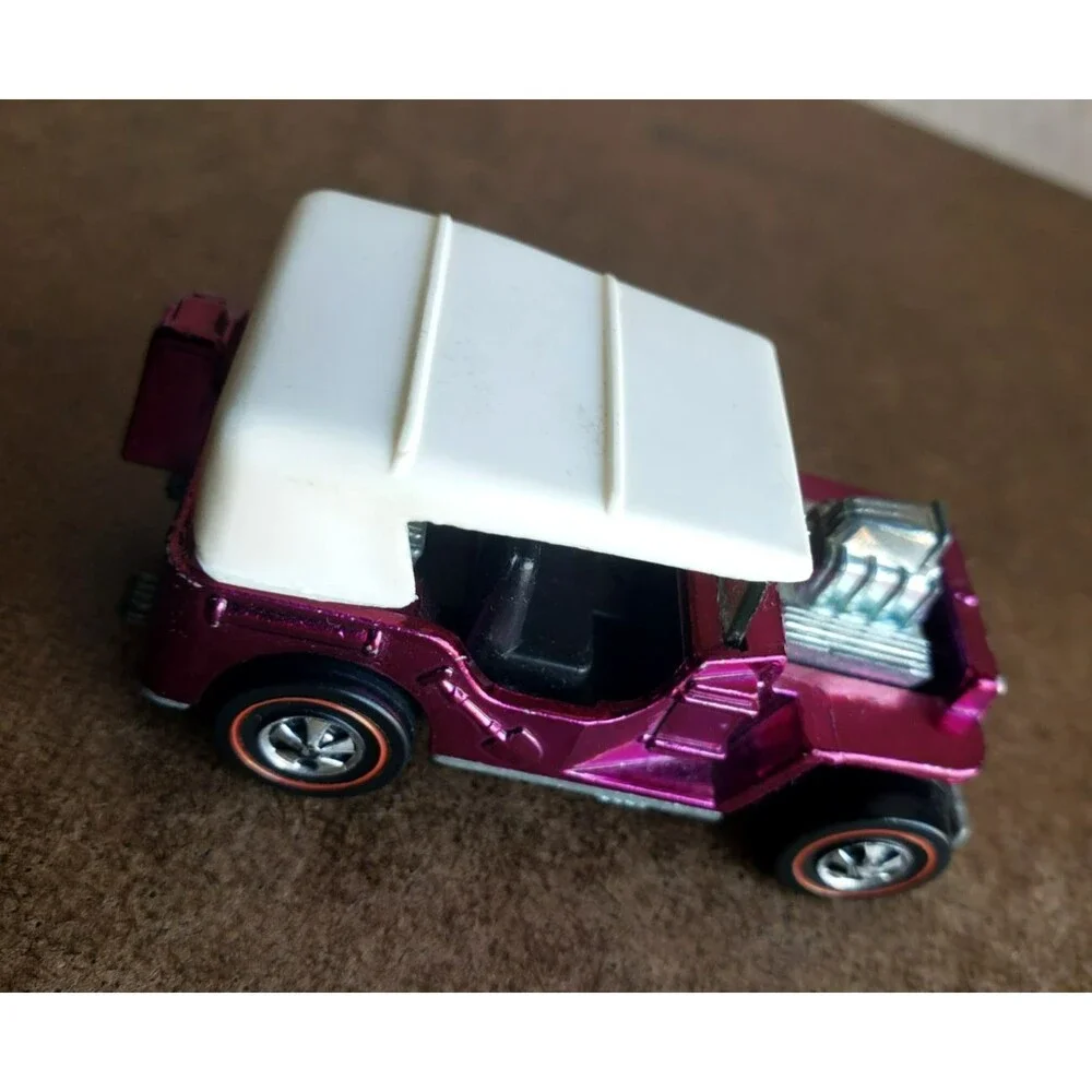 VTG 1971 Hot Wheel GRASS HOPPER Spectraflame Magenta ZAMAC 1:64 REDLINE 6461 USA